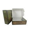 China wholesale vintage Ornament trunk Boxes Cheap shipping corrugated matte Four Corner customized gift box Packaging