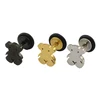 lovely stainless steel stud bear ear studs fake ear plug stud earrings wholesaler