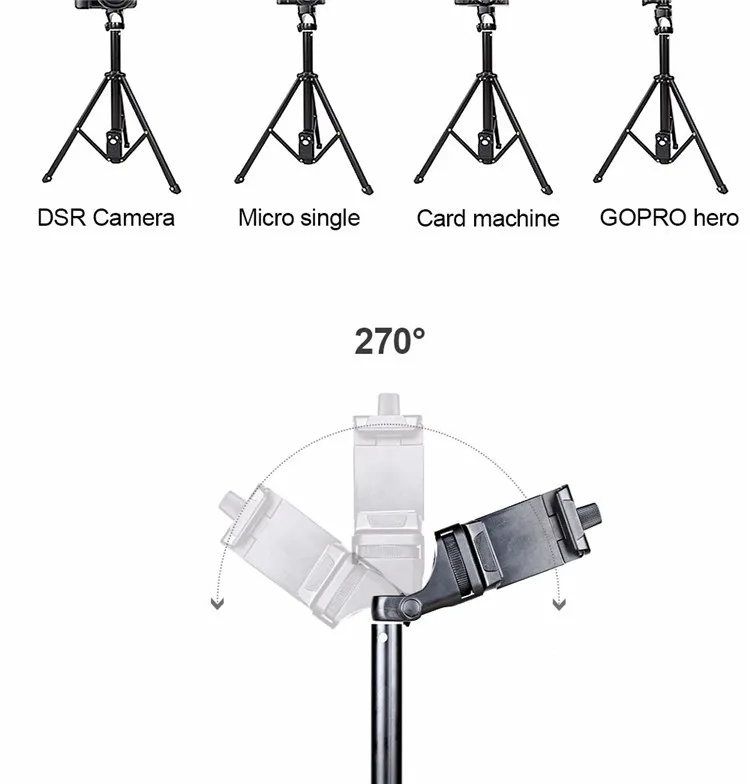 Yunteng 1688 Handle Mini Tripod Selfie Stick Handheld Monopod For SLR/Micro-Single/Mobile Phones/Ipad