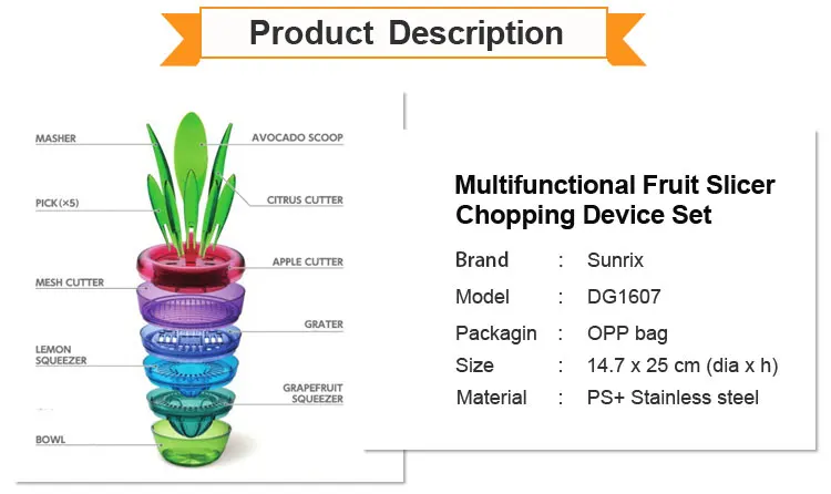 Best Selling 10 in 1 Fruit Vegetable Plant Slicer Cutter