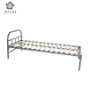 Julei DJ-MB01 Knock down design Single Metal Bed frame 4 poster platform slat bed frame Case bed