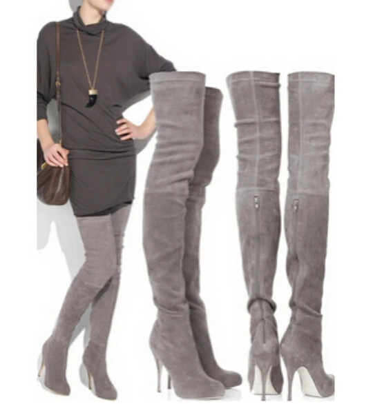 Buy Hot Sale Point Toe Thigh High Boots 