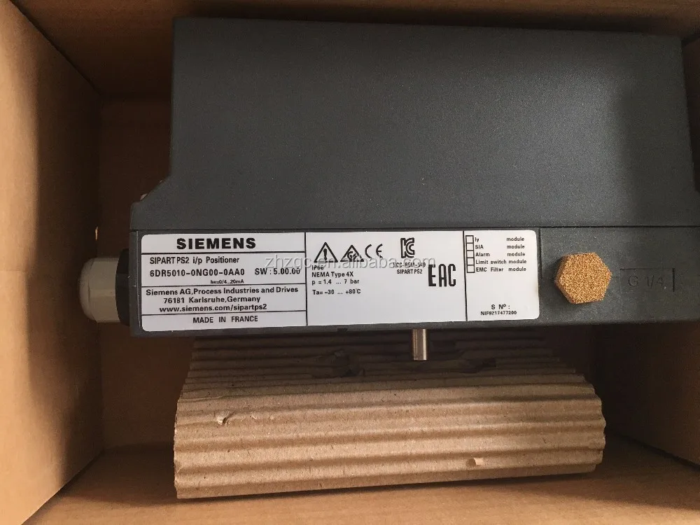 Siemens Valve Positioner SIPART PS2 Price - Pressure Control