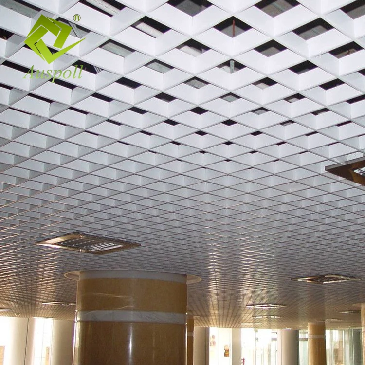 Aluminum Open Cell Ceiling Grid Ceiling Buy Open Cell Ceiling Grid Ceiling Aluminium Grid Ceiling Product On Alibaba Com