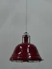 Modern Unique Metal Cap Hanging Pendant with Bronze or White or Green or Pink or Aqua or Navy or Red Surface