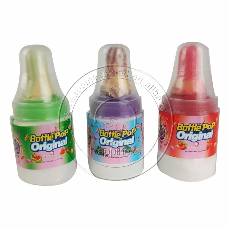 Baby Bottle Pop Original Hard Candy Powdered Sugar Tattoo Sticker - Buy ...