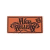 Custom embossed logo leather label embossing jean patch,Leather Handbags Private embroidered patches Label
