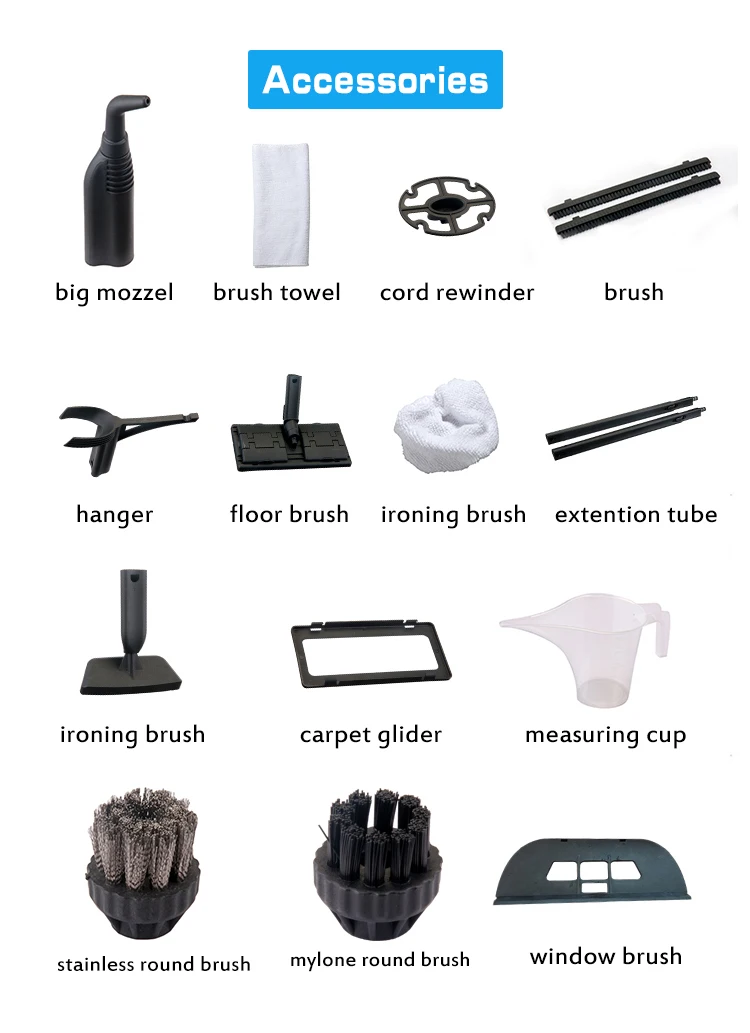 Electric handy portable steam cleaner for car wash/ home use