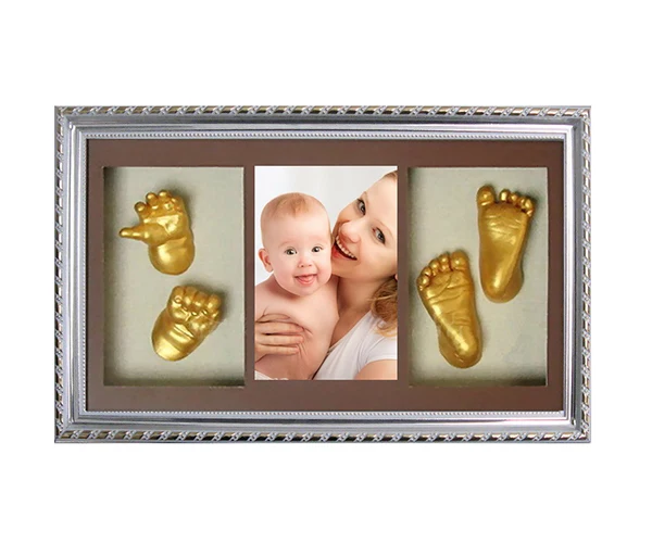 Baby Photo Frame Baby Hand Print Foot Print Clean Touch Ink Inkless Pad