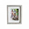 Antique rustic charm Distressed wood picture photo frames