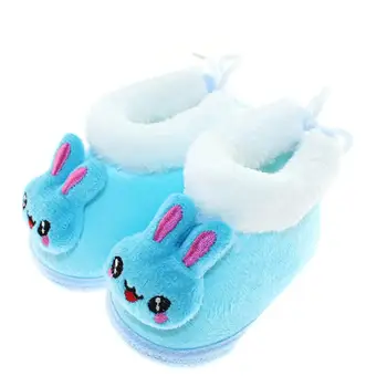 Baby Bunny Shoes Kids Soft Warm Animal 