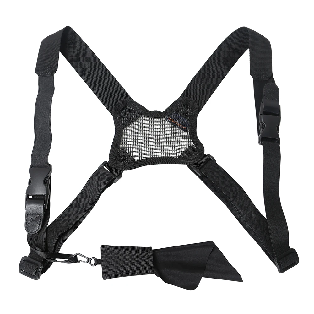 Hunting Bino Deluxe Black Elastic Band Adjustable Binocular Harness ...