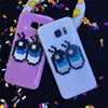 Low price hard plastic building block funny mobile phone back case for iphone 5 5s SE