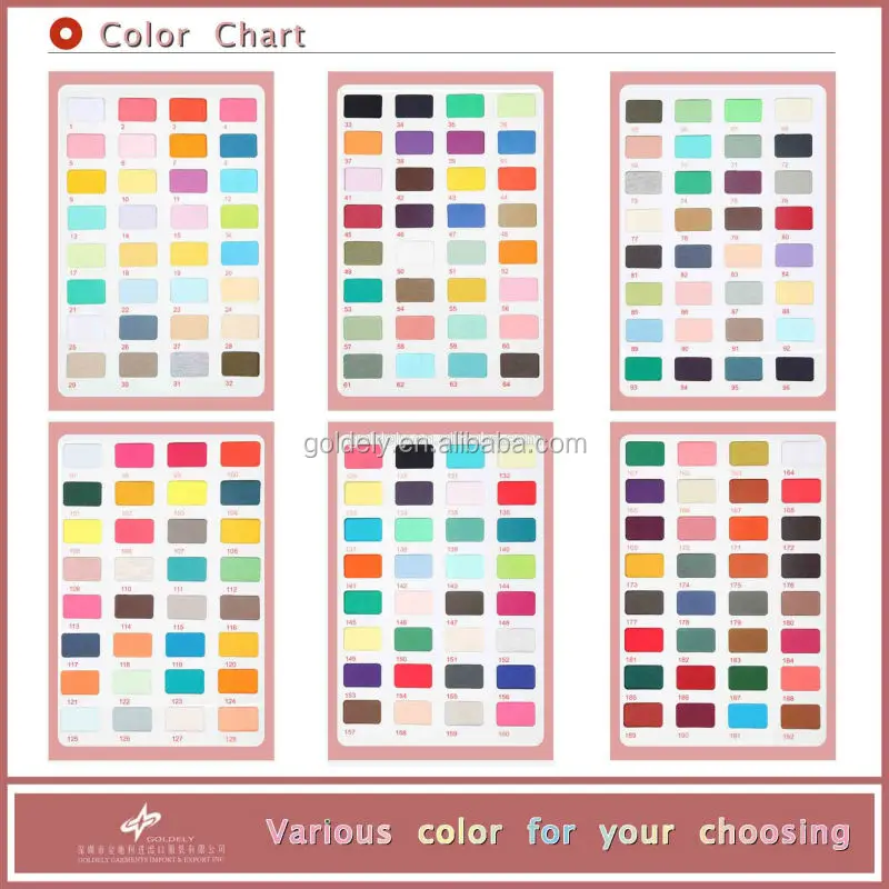Colour Combination Chart Clothes