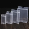 Custom PVC,PET , PP transparent plastic boxes Blister green Box Frosted folding boxes