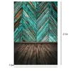 5x7ft Retro Blue Paint Wooden floorBoard Twill Photography Background For Studio Photo Props Vinyl Photographic Backdrops