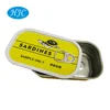1/4 Club Sardine Cans / 311# Empty Sardine Tin Cans Tuna Cans Aluminum Material