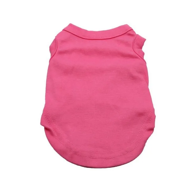 Spring Summer Teddy Blank T-shirt Clothes Cute Puppy Wholesale Plain ...