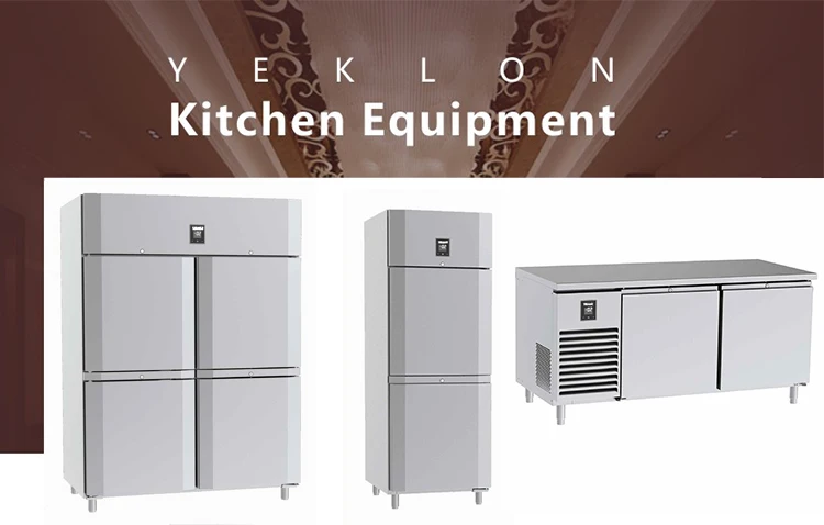 Commercial Refrigeration Equipment Vertical Refrigerator and Freezer