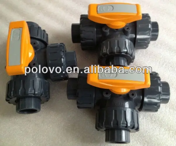 3 way ball valve plastic