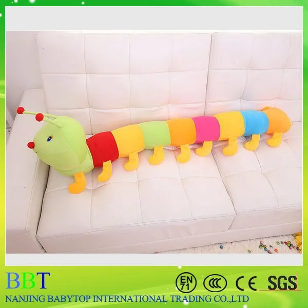 large plush caterpillar