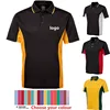 Wholesale Short Sleeve 100% Polyester Men's Polo Shirts Plain Polo Golf Shirt