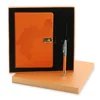 A5 Business Gift sets custom notebook planner journal premium corporate stationery gifts for men women hardcover PU leather