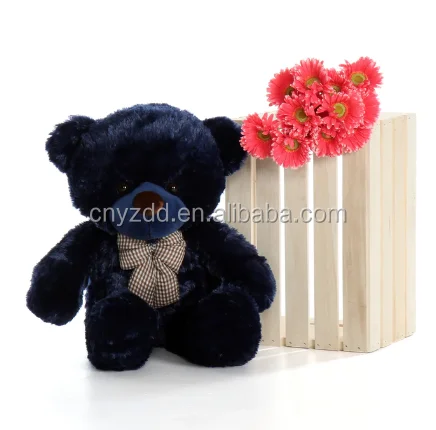 navy blue teddy bear