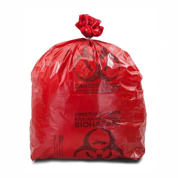 Ldpe Autoclavable Biohazard Medical Waste Bags,Clinical Waste Bags
