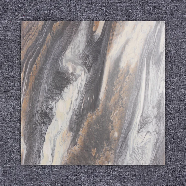 Zimbabwe Elegant Colored Stone Look Floor Tiles Luxury Full Glazed Porcelain Ceramic Tile 600mm