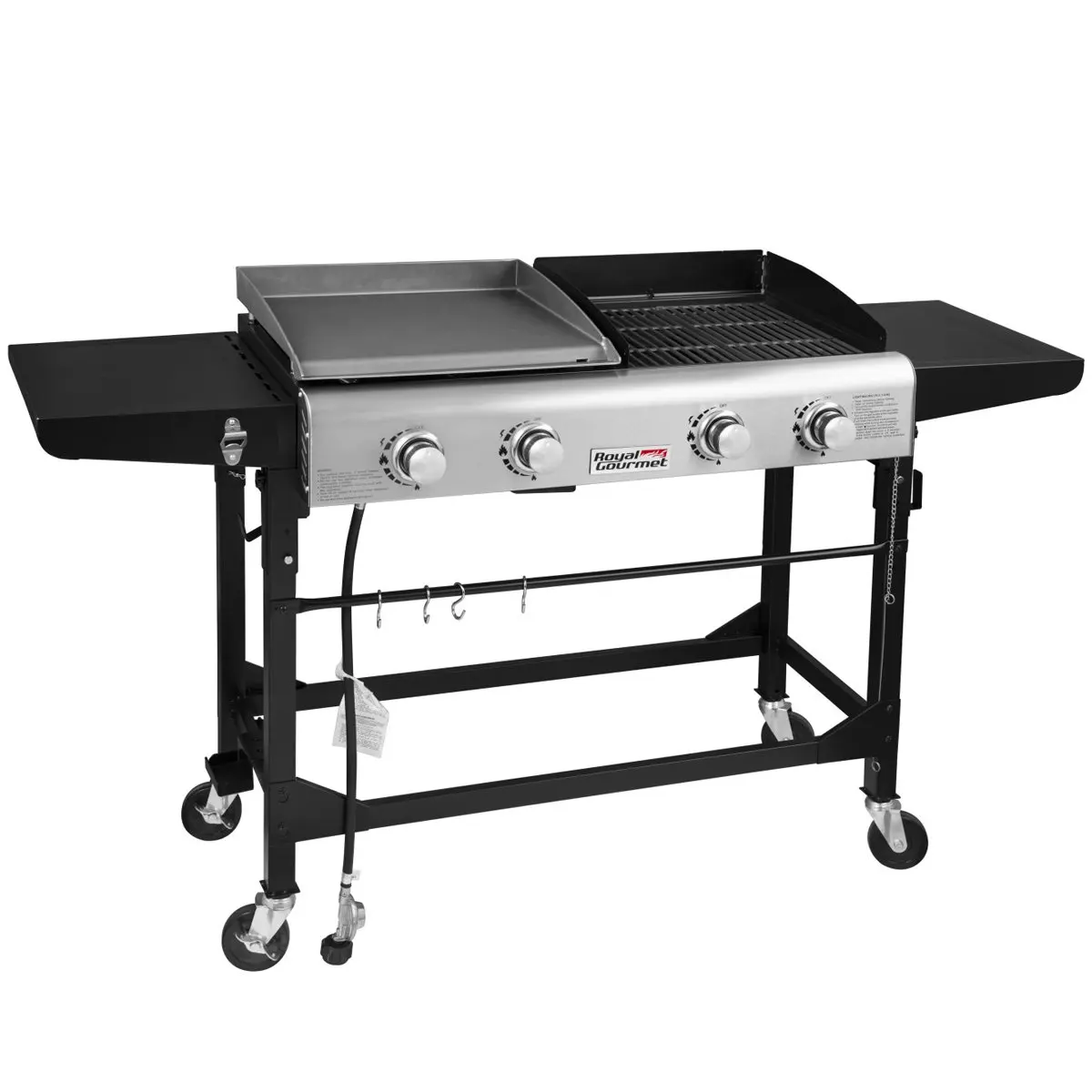 outdoor 4 burner griddle