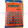 Big daddy Orange Adjustable Tilt-Angled StreamLine calculator/large display big button calculator with rubber buttons