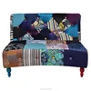 2 Seater Sofa Chair Luxury Floral Print Loveseat Sturdy Bedroom Furniture Living Room