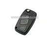 For Fiat Punto Ducato Stilo Panda Flip Folding Remote Blanks Key Shell 2 Button Black