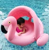 2019 Wholesale Flamingo Swan Baby Inflatable Swimming Ring Floating Children Pool Floats Toys