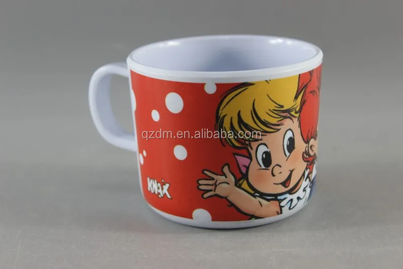 220 ML Melamine cup kid's mugs with handle