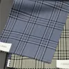 Light weight Tartan Plaid Check Wool and Polyester Blend Suiting Shirt Fabric