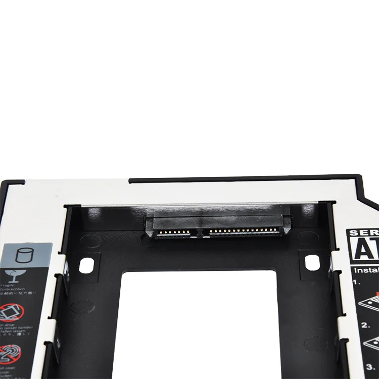 Blueendless Bsc03 Portable 2.5inch Hdd Caddy 9.5mm 12.7mm Sata To Sata 2nd Hdd Caddy Support 2.