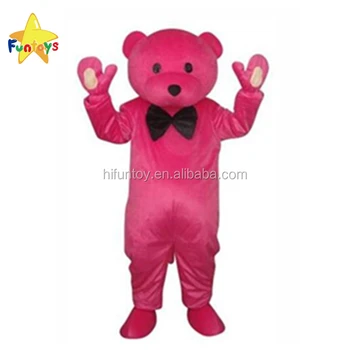 pink teddy bear costume