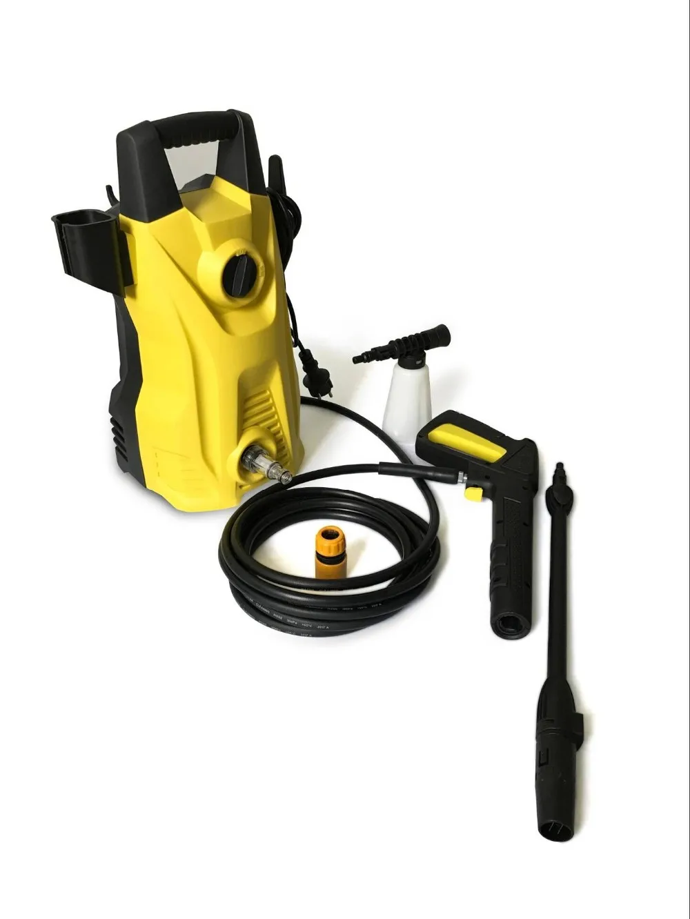 1800w High Pressure Commercial 5000psi Selfpriming Electric Car Wash Washer Carbon Brush Motor