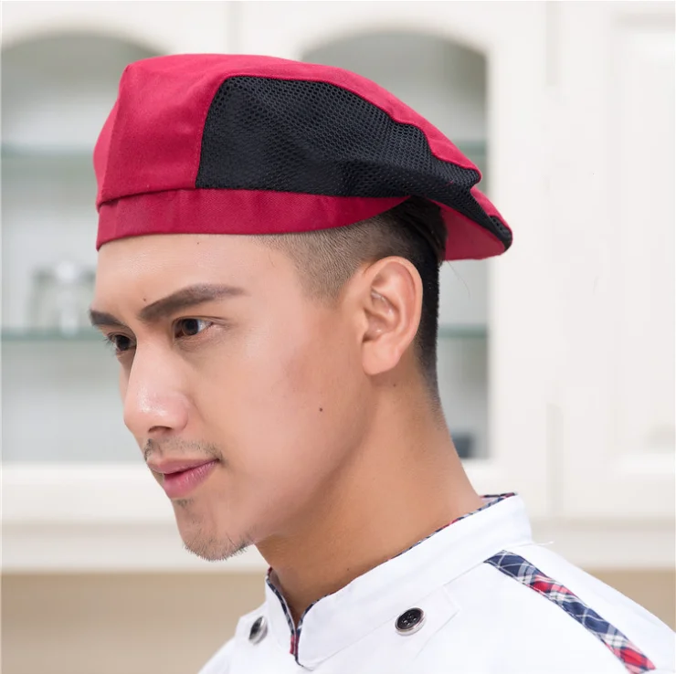 Chef Hats Work Wear Kitchen Hotel Coffee Restaurant Bakery Waiter Forward Cap 