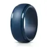 Creative Present Step edge sleek design ring silicone wedding for sport muscle man