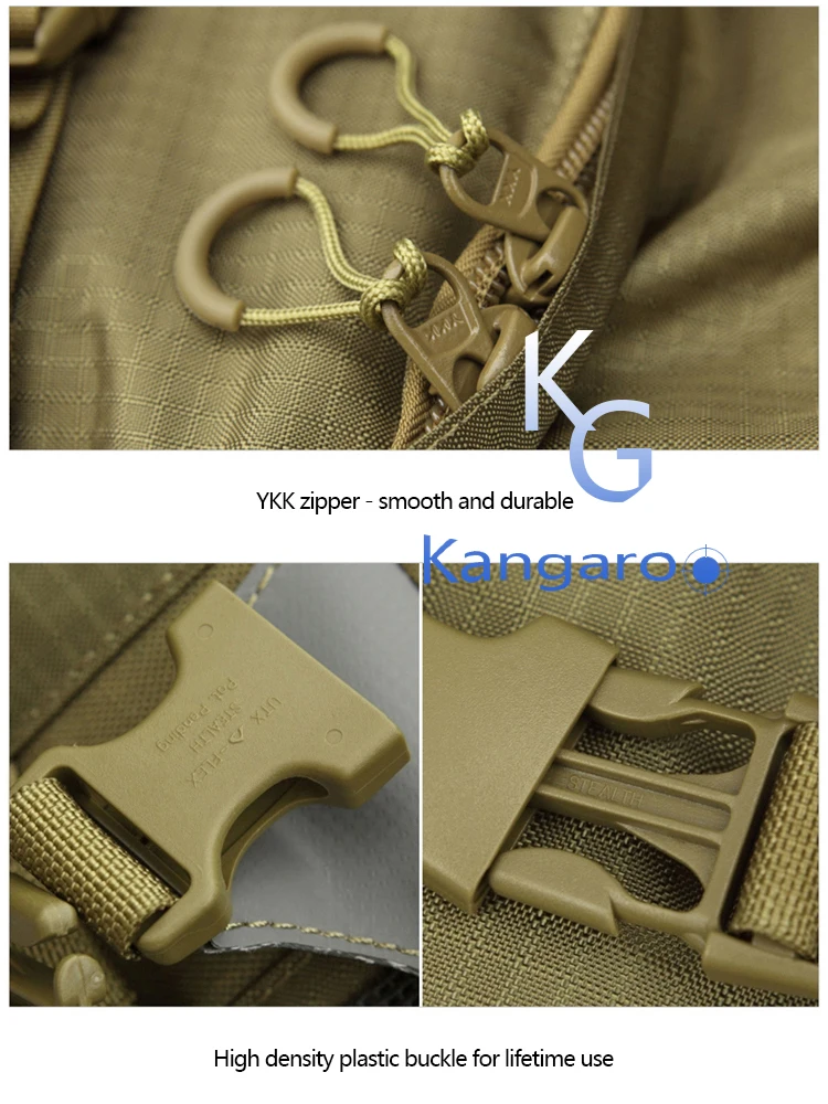 Nylon/Polyester Molle System Camouflage Mens Multifunctional Shoulders Custom Tactical Military Backpacks For Sale