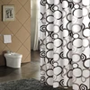 Easy design popular shower curtain for bathroom