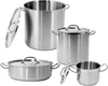 Induction Ready professional 18 10 stainless steel cookware for restaurant