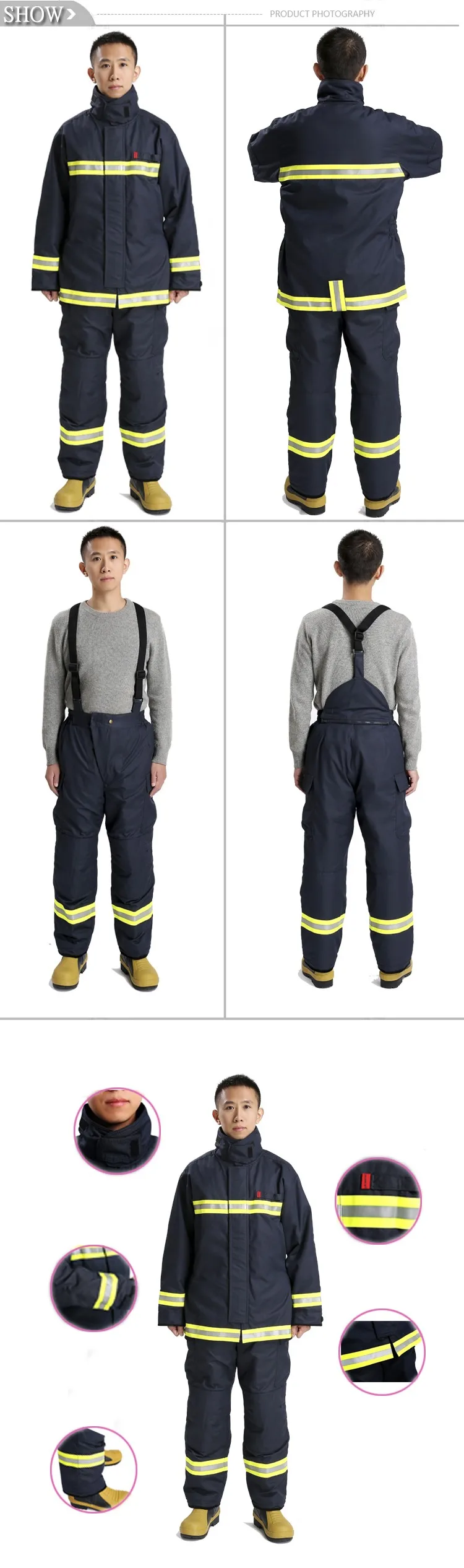 Widely Usage Wholesale Used Fire Retardant Clothing Wholesale Dubai