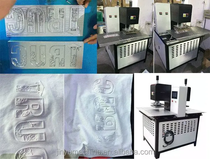 New automatic emboss machine clothes