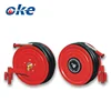 Okefire Fixed Manual Swing Arm Fire Fighting 1 1/4 Inch Hose Reel With 30 Meters Hose