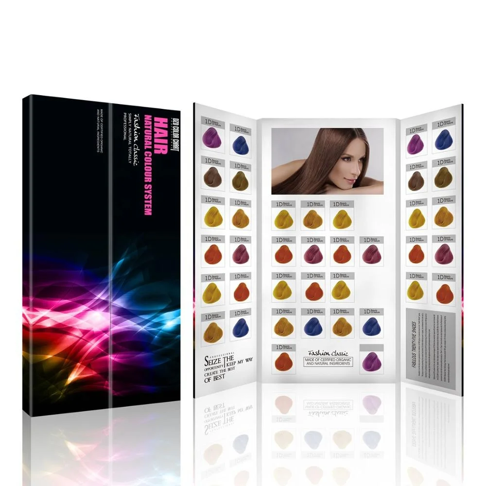 custom design salon hair dye color chart buy human hair extension