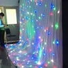 Wholesale Customized size transparent led curtain display/ led stage curtain screen